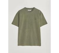 Samsøe Samsøe Joel Organic Cotton Washed T-Shirt Castor Grey Grün M