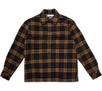 Samsøe Samsøe Castor Checked Overshirt Turkish Coffee Braun M