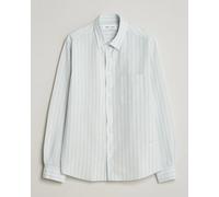Samsøe Samsøe Ryan Cotton Striped Shirt Skywriting Blau L