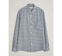 Samsøe Samsøe Ryan Tencel Checked Shirt Blue Blau XL