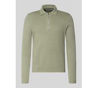 Samsøe Samsøe Slim Fit Pullover mit Polokragen Modell 'GUNA' in Hellgruen, Größe S