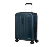 Samsonite - 4Rad-Schalentrolley Spinner 55 Steel Blue Blau, 55-ERWEIT
