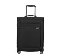 Samsonite Airea Spinner Handgepäck-Koffer, 55 cm | Schwarz, Hartschalenkoffer, 55H x 40W x 20D cm, 41 L, 1.8 kg, mit TSA-Schloss, versenkten Doppelr. und integrierter Vortasche
