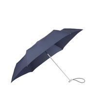 Samsonite Alu Drop S - 3 Section Manual Mini Flat Regenschirm, 23 cm, Indigo Blue