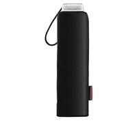 Samsonite Alu Drop S - 3 Section Manual Mini Flat Regenschirm, 23 cm, Black