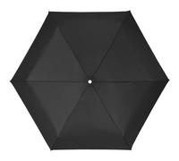 Samsonite Alu Drop S - 4 Section Auto Open Close Mini Regenschirm, 21 cm, Black