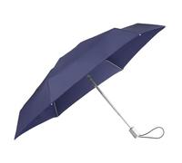 Samsonite Alu Drop S - 4 Section Auto Open Close Mini Regenschirm, 21 cm, Indigo Blue