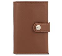 Samsonite Alu Fit Kreditkartenetui RFID Leder 6,5 cm braun