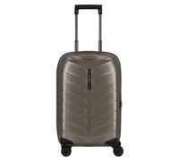 Samsonite Attrix 4 Rollen Kabinentrolley 55 cm mit Dehnfalte beige