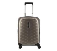Samsonite Attrix 4 Rollen Kabinentrolley 55 cm mit Dehnfalte beige