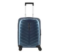 Samsonite Attrix Spinner 55/20 Exp Steel Blue Koffer mit 4 Rollen Weichgepäck