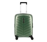 Samsonite Attrix 4 Rollen Kabinentrolley 55 cm mit Dehnfalte grün