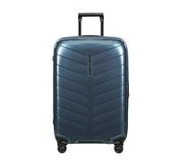 Samsonite Attrix - Spinner M, Koffer, 69 cm, 73 L, Blau (Stahlblau)