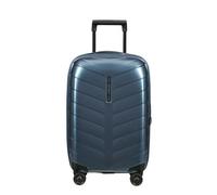 Samsonite Attrix 4 Rollen Kabinentrolley 55 cm mit Dehnfalte blau