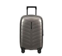 Samsonite Attrix - Spinner S, Erweiterbarer Handgepäck, 55 cm, 38/44 L, Braun (Düne)