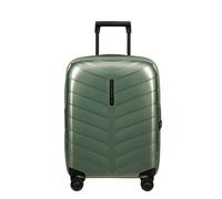 Samsonite Attrix 4 Rollen Kabinentrolley 55 cm mit Dehnfalte grün