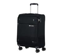Samsonite Base Boost Facelift - Handgepäckkoffer 55 x 40 x 20 cm, Softside-Kabinentrolley, geeignet für die meisten Fluggesellschaften, inkl. Ryanair und EasyJet, TSA-Schloss, leicht, 39 l, Schwarz