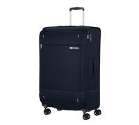 Samsonite Base Boost Facelift - Softside-Koffer 78 cm, groß, aufgegebenes Gepäck, TSA-Schloss, leicht und erweiterbar, 105/112,5 l, Blau (Dark Navy)
