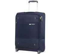 Samsonite Base Boost - Handgepäck Koffer 55x40x20 cm, mit 2 Rollen, Weichgepäck Kabinenkoffer für die meisten Airlines geeignet, inkl. Ryanair & EasyJet, TSA-Schloss, Leicht, 41L, Blau (Navy Blue)