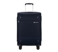 Samsonite Base Boost Facelift - Softside-Koffer 66 cm (mittel), aufgegebenes Gepäck, TSA-Schloss, leicht und erweiterbar, 67,5/73,5 l, Blau (Dark Navy)