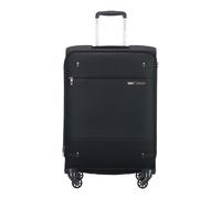 Samsonite Base Boost - Weichgepäck Koffer 66 cm Mittelgroß, Trolley Koffer mit 4 Rollen, TSA-Schloss, Leicht & Erweiterbar, 67.5 L, Schwarz (Black)