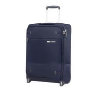 Samsonite Base Boost - Handgepäck Koffer 55 x 40 x 20 cm - Weichgepäck Kabinenkoffer passend für die meisten Airlines inkl. Ryanair und EasyJet - Upright, 2 Rollen, TSA-Schloss, 41 L - 2 kg - Blau