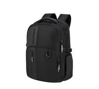 Samsonite Biz2Go Laptop Rucksack 15.6" Daytrip Rucksack für Herren, Schwarz | Reflektierende Details - Wasserabweisend - USB-Port - Abnehmbare Brustgurte - Flaschenfächer - 44 cm - 22.5L - Schwarz