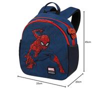 Samsonite Disney Ultimate 2.0 Kinder Spinner Handgepäckkoffer, 45 cm | Spiderman Web, Hartschalenkoffer, 45H x 33W x 20D cm, 23.5 L, 1.7 kg, mit Motiv-Design