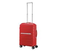 Samsonite Flux - Spinner S, Erweiterbarer Handgepäck, 55 cm, 37/44 L, Rot (Red)