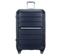 Samsonite Flux - Spinner L, Erweiterbarerer Koffer, 75 cm, 99/111 L, Blau (Navy Blue)
