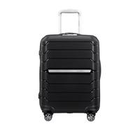 Samsonite Flux - Spinner S, Erweiterbarer Handgepäck, 55 cm, 37/44 L, Schwarz (Black)