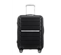 Samsonite Flux - Spinner S, Erweiterbarer Handgepäck, 55 cm, 37/44 L, Schwarz (Black)