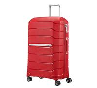 Samsonite Flux Spinner Check-in-Koffer, 75 cm | Rot, erweiterb. Hartschalenkoffer, 75H x 52W x 31D cm, 108/121 L, 3.9 kg, mit TSA-Schloss und leichtlaufenden Spinnerrollen