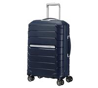 Samsonite Flux Spinner Handgepäck-Koffer, 55 cm | Marineblau, erweiterbarer Hartschalenkoffer, 37/44 L, mit TSA-Schloss und leichtlaufenden Spinnerrollen