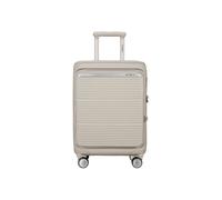 SAMSONITE Handgepäck Trolley PARALUX SPINNER 55cm erweiterbar Stone Grey creme