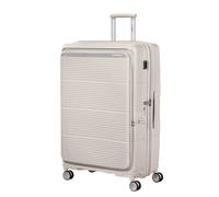 Samsonite Hartschalen-Trolley "PARALUX" 126 l 4 Rollen mit Teleskopgriff und Soft-Touch-Tragegriffen, aus Polypropylen (78938937-0) stone grau