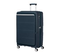 Samsonite Hartschalen-Trolley "PARALUX" 126 l 4 Rollen mit Teleskopgriff und Soft-Touch-Tragegriffen, aus Polypropylen (17297933-0) midnight navy