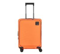 Samsonite Intuo - Spinner S, Erweiterbar Handgepäck mit Frontlader, 55 cm, 42/48 L, Orange (Apricot)