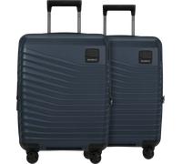 Samsonite Intuo Expandable Spinner 55 cm Doppelpack Blue Nights Koffer