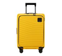 Samsonite Intuo - Hartschalenkoffer Handgepäck 55 x 40 x 23/26 cm - Erweiterbarer Kabinentrolley mit Fronttasche, für EasyJet & die meisten Airlines, 42/48 L, Gelb (Citrus)