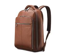 Samsonite Klassischer Lederrucksack, cognac, Einheitsgröße, Klassischer Lederrucksack