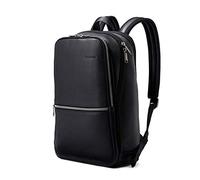 Samsonite Klassischer schlanker Leder-Rucksack