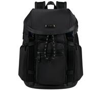 Samsonite Relyon Backpack M 15.6+Flap Black Rucksack