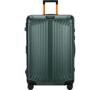 Samsonite Lite-Box Alu Trolley mit 4 Rollen 76cm Sage/Orange