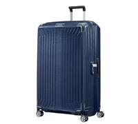Samsonite Lite-Box - Premium Hartschalenkoffer Extra Groß 81 cm, Reisekoffer mit 4 Rollen, Leicht, TSA-Schloss, 124L - 3.50 KG - Blau (Deep Blue)