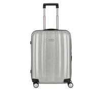Samsonite Lite-Cube 4-Rollen Trolley silber, Kunststoff, 40 x 55 x 20cm