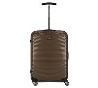 Samsonite Lite Shock Spinner 4-Rollen Kabinentrolley 55 cm bronzefarben