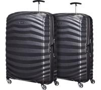 Samsonite Lite-Shock Spinner 81 cm Doppelpack Black Koffer