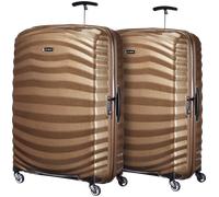 Samsonite Lite-Shock Spinner 81 cm Doppelpack Sand Koffer