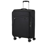 Samsonite Litebeam - Spinner M, Erweiterbar Koffer, 66 cm, 67/73 L, Schwarz (Black)